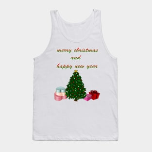 merry christmas and happy new year Tank Top